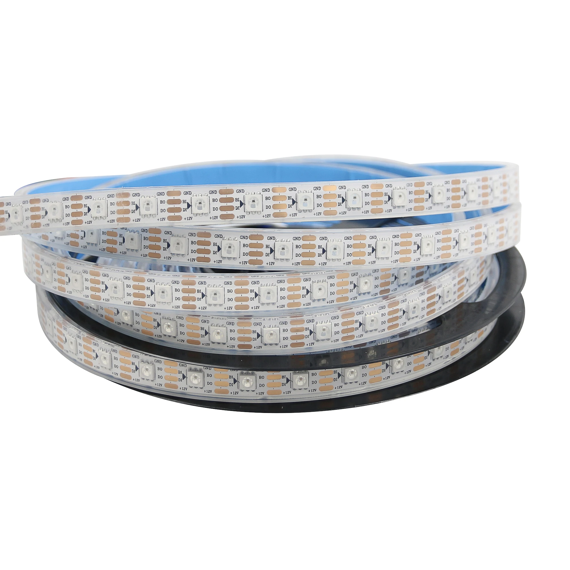 Hot Sale Custom or Standard Flexible SMD LED Strip Safety RGB Led Strip Light 12v Waterproof Led Light Strip