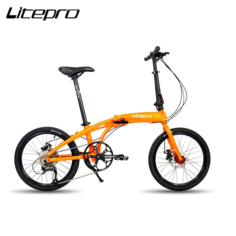 Супер легкий перламутровый барабан из алюминиевого сплава 6061, 20 дюймов, MINNI8, скоростной складной велосипед, дорожный горный велосипед