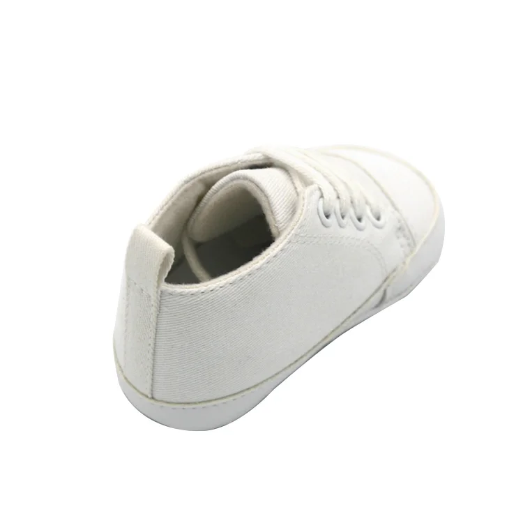 Fashion Lace-up Baby Casual Shoes Non-slip Cotton Sole Baby Comfortable Toddler Shoes
