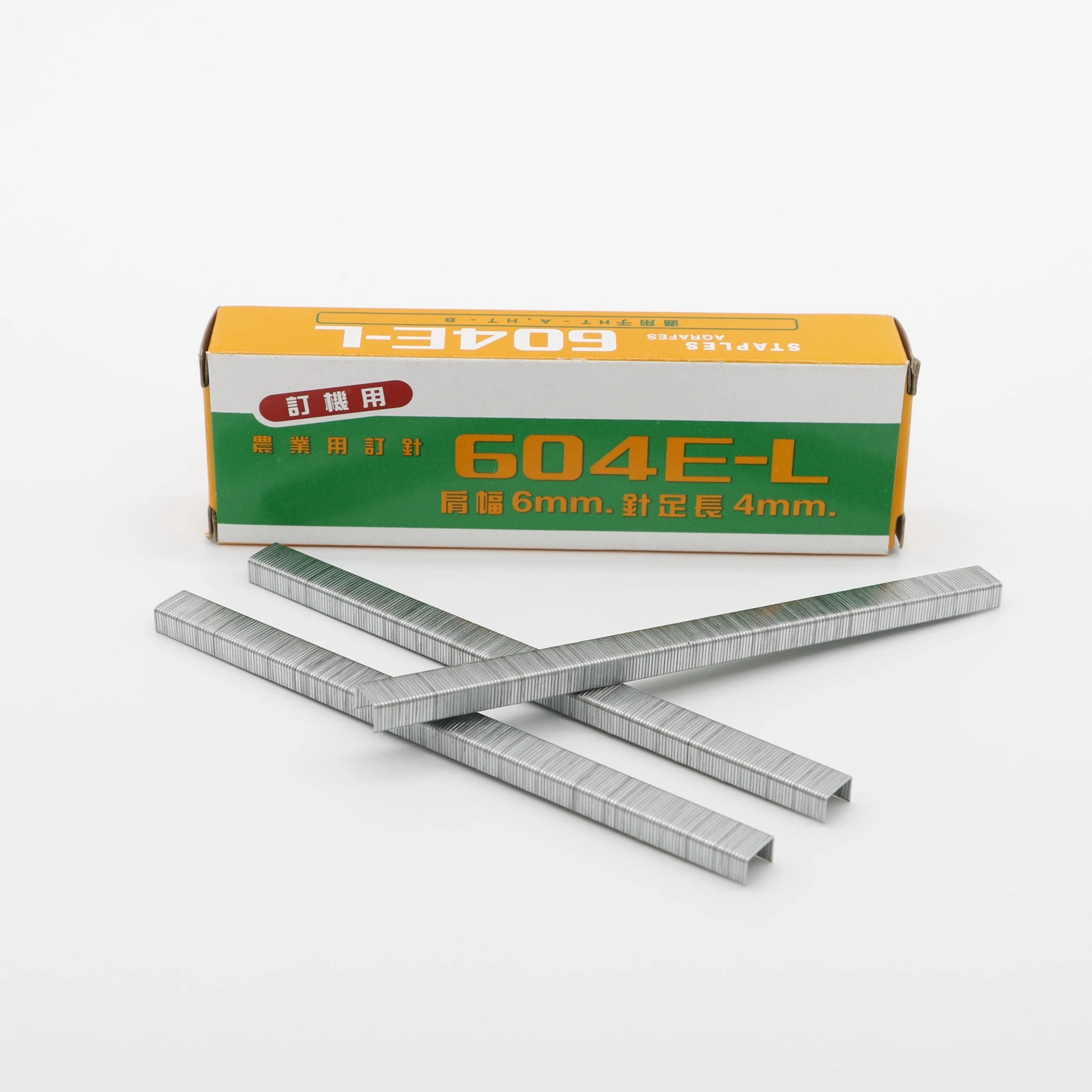 Factory Cheap Iron Galvanized School Mini Desktop Stationery Office Staple for Stapler