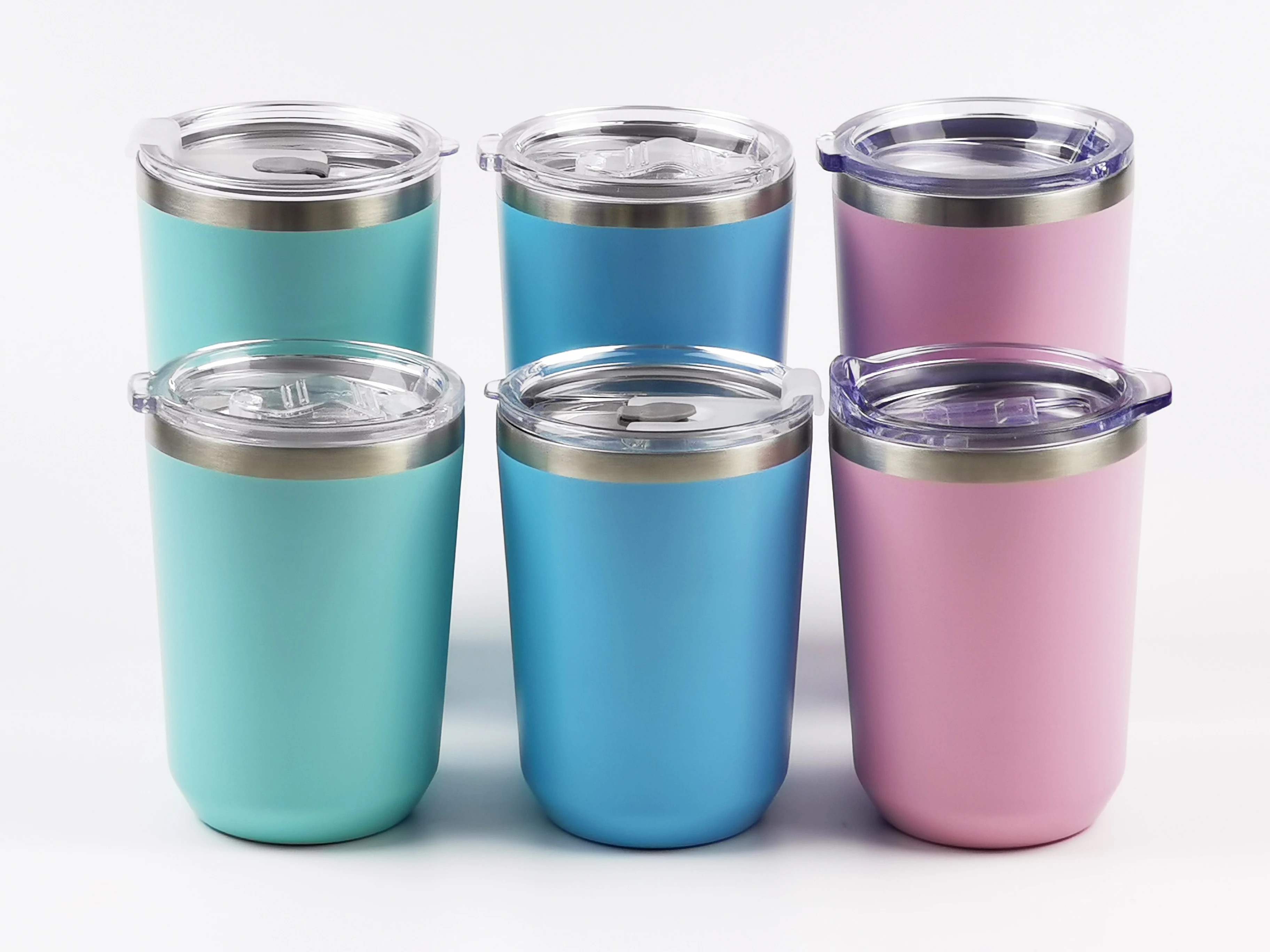 
2020 stainless steel tumbler coffee/beer/cola mug with LID various drinks bottle powder coating 