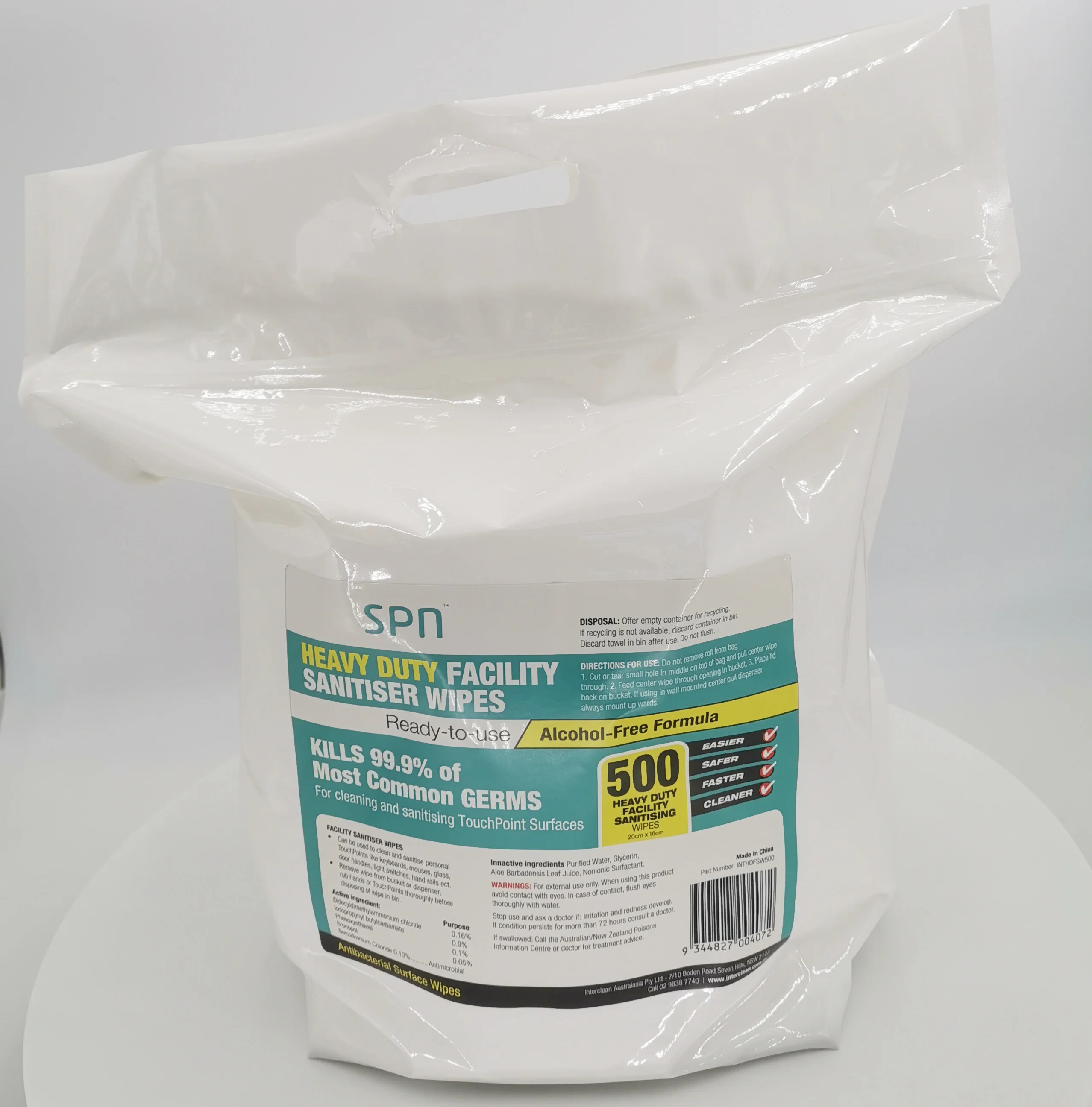 
 Дезинфицирующие салфетки для рук в тренажерном зале, дезинфицирующие салфетки с NDC  