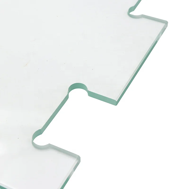 China Factory Price Customized 3mm 4mm 5mm blocking Tempered Glass Wholesale Architectural Building Glass