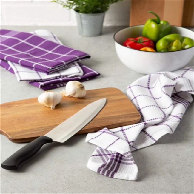 
100% Cotton Fabric Dish Towels cheap cotton tea towel 