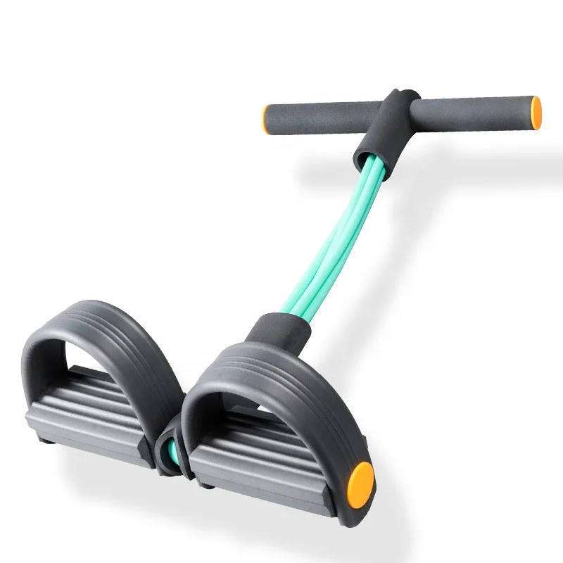 fitness reduce belly products sit-up auxiliary equipment exercise elastic pull rope household yoga muscle training elastic rope