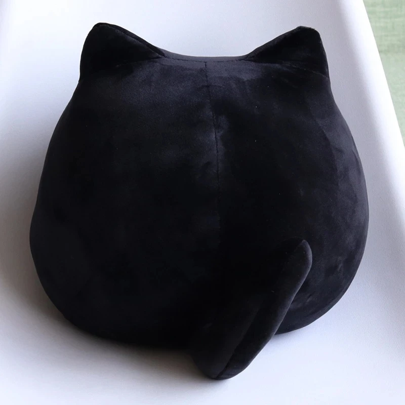 Black Cat About 8Cm  Plush Doll Toys Cute High Quality Gifts for Boys and Girls Stuffed Soft Pillow Animal Toy