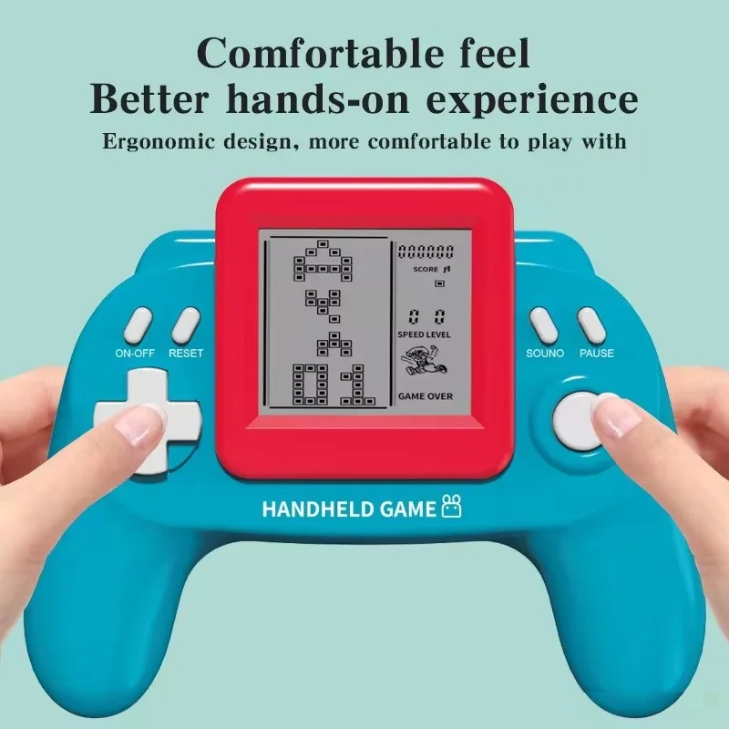 KSF Best Selling Handheld Games Machine Players 2024 Custom Anti Stress Toys And Games For Kids New Children Toys