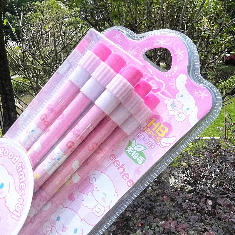 Creative San Lio Kulomi Pencil HB Stationery Award for Primary School & Kindergarten Students Rubber Use for Promotions