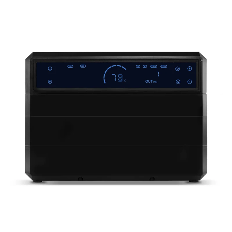 2000 Вт портативный источник питания для хранения энергии портативная электростанция портативный солнечный генератор для дома Открытый Кемпинг