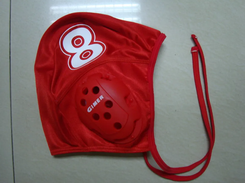 
Adult water polo caps team set with numbers print on two faces,individual waterpolo caps with soft earlids 