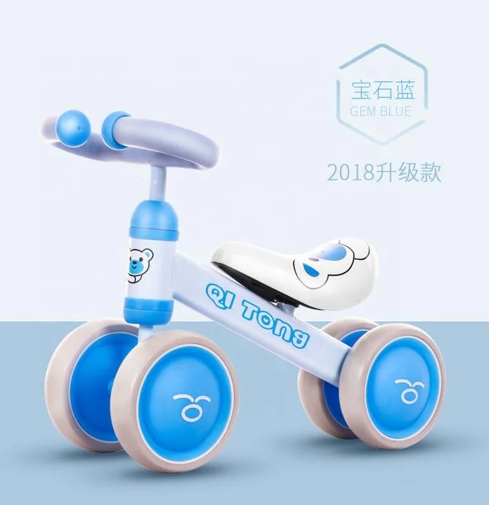Instaride Bike Balance 1 2 3 4 Years Old With Assist Wheel Safe Baby Learn To Walk Infantil Toys Bike Kids Tricycle