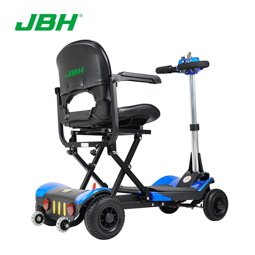 Mobility Off Road Car Adult Folding Lightweight Foldable 48V 24V 10AH Golf Cart 4 Wheel Electric Scooter  For Elderly