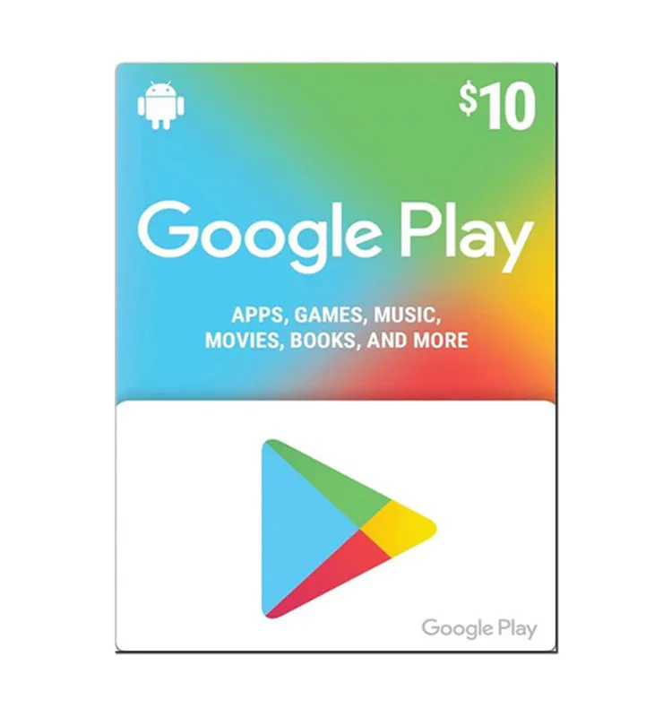 Fast deliver US region 10US google play gift card
