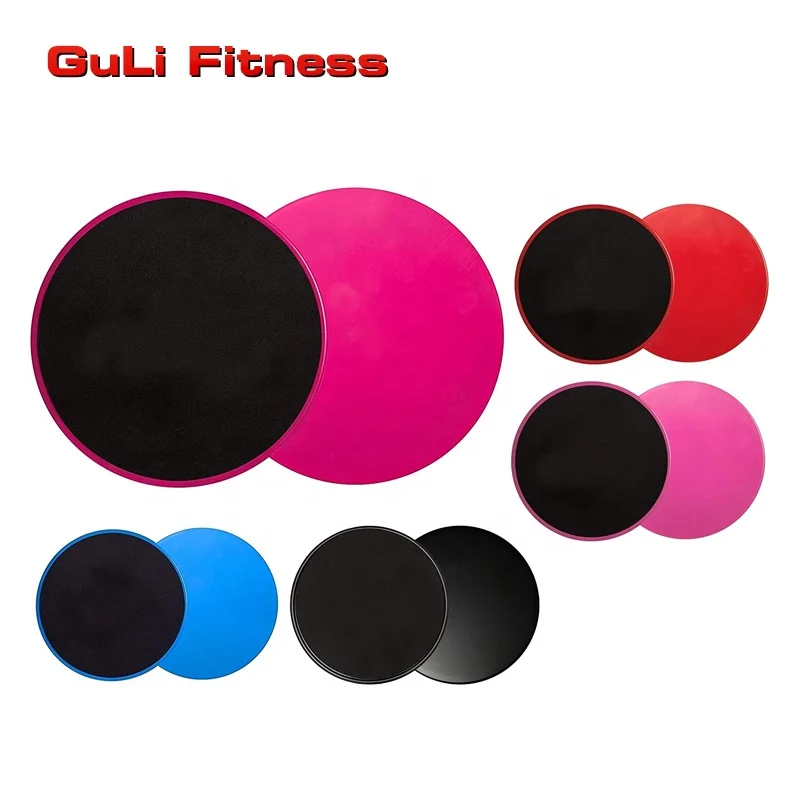 Fitness Round Circular Anti-Slide Core Leg Sliders Gilding Discs Exercise Stability Training Cushion Pad Gliders Workout Disc