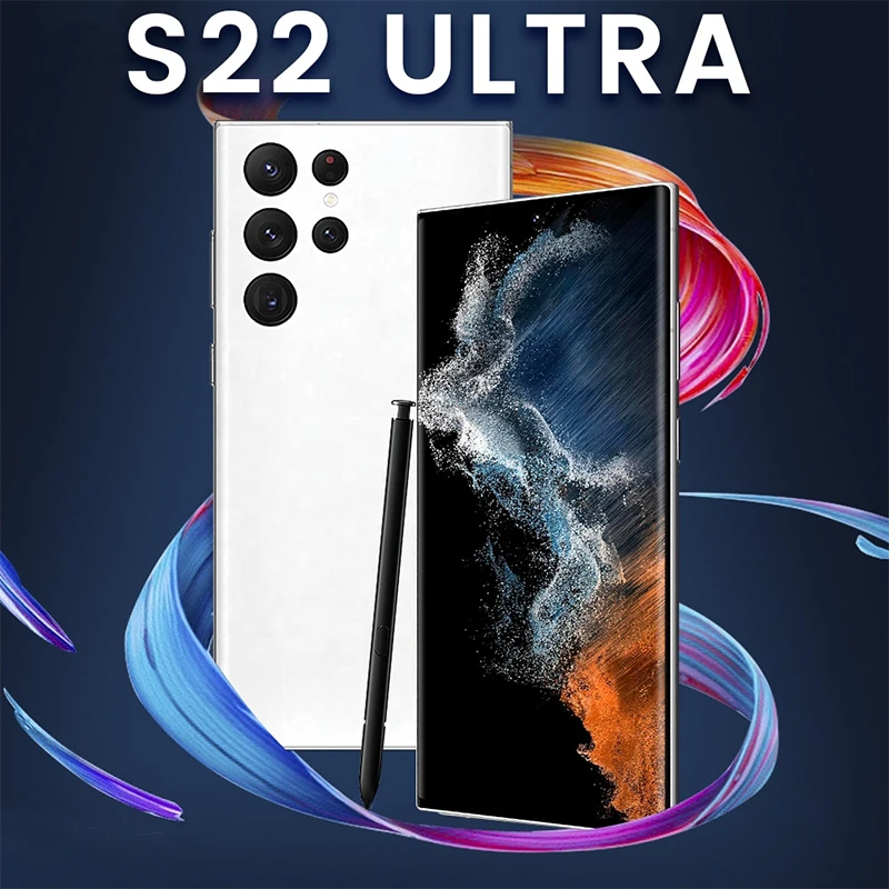 HOT SELLING S21 Ultra 2GB+16GB 24MP+48MP Android 10.0 phone 5G LTE original 7.2 inch MTK6889 smart phone excellent quality