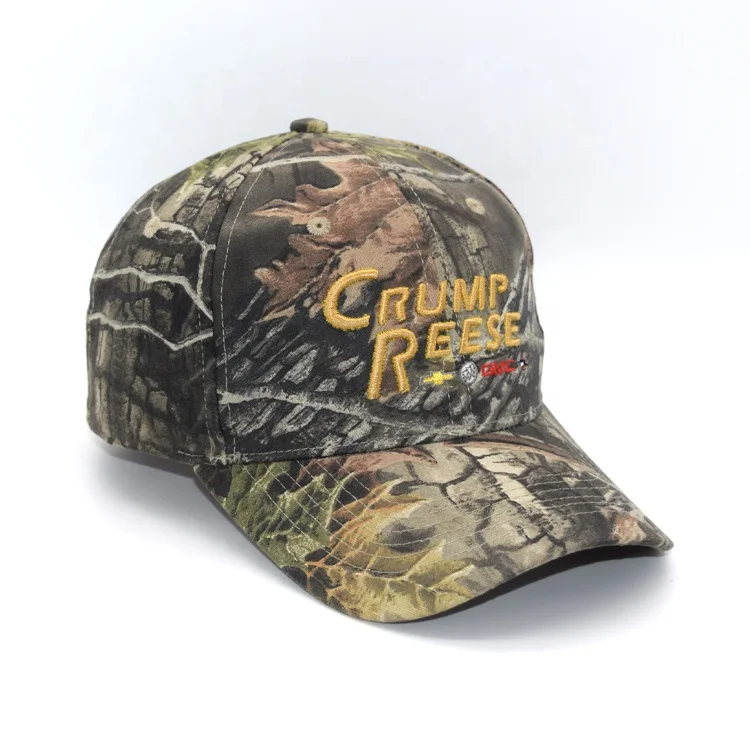 American Outdoor camouflage cap OEM customized camouflage sports cap hot sale camouflage embroidery baseball cap