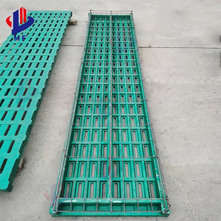 Green composite fecal drain board for sheep in sheep farms, 1.1*0.6 fecal drain board for sheep farms
