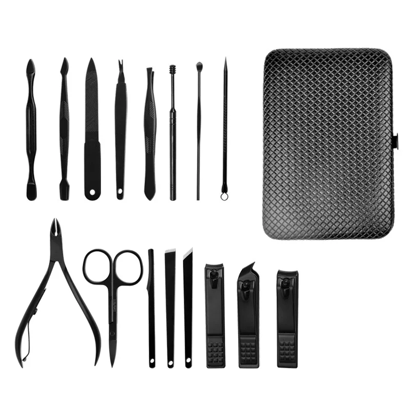 New Arrivals 7 piece set Private Label Ladies Manicure Nail Pedicure Tool Set Kit Manufacturer,manicure pedicure set