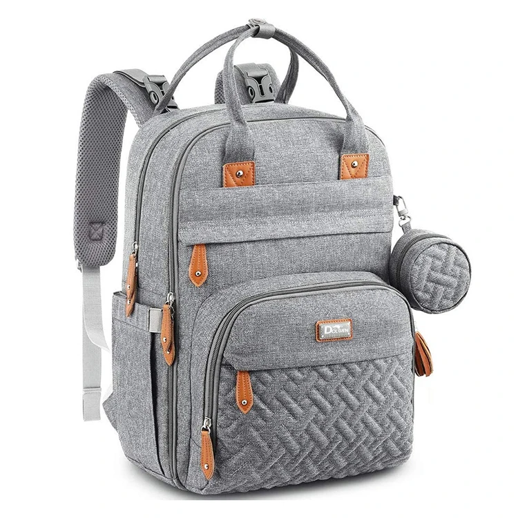 
Wholesale Custom Baby Diaper Backpack Multi-Function Durable Waterproof Maternity Nappy Bags Mummy Bag 