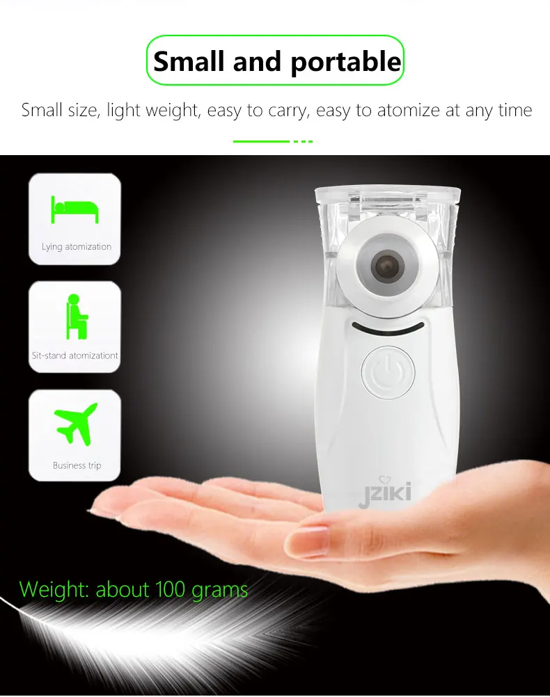 Portable Mini Nebulizer with USB Connect Best Selling Nebulizer Mask for Portable Nebulizador Home Use Inhaler