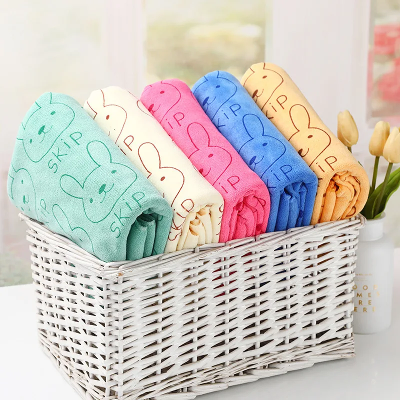 Manufacturer wholesale customizable large size absorbent microfiber pet bath towel printed dog and cat bath towel