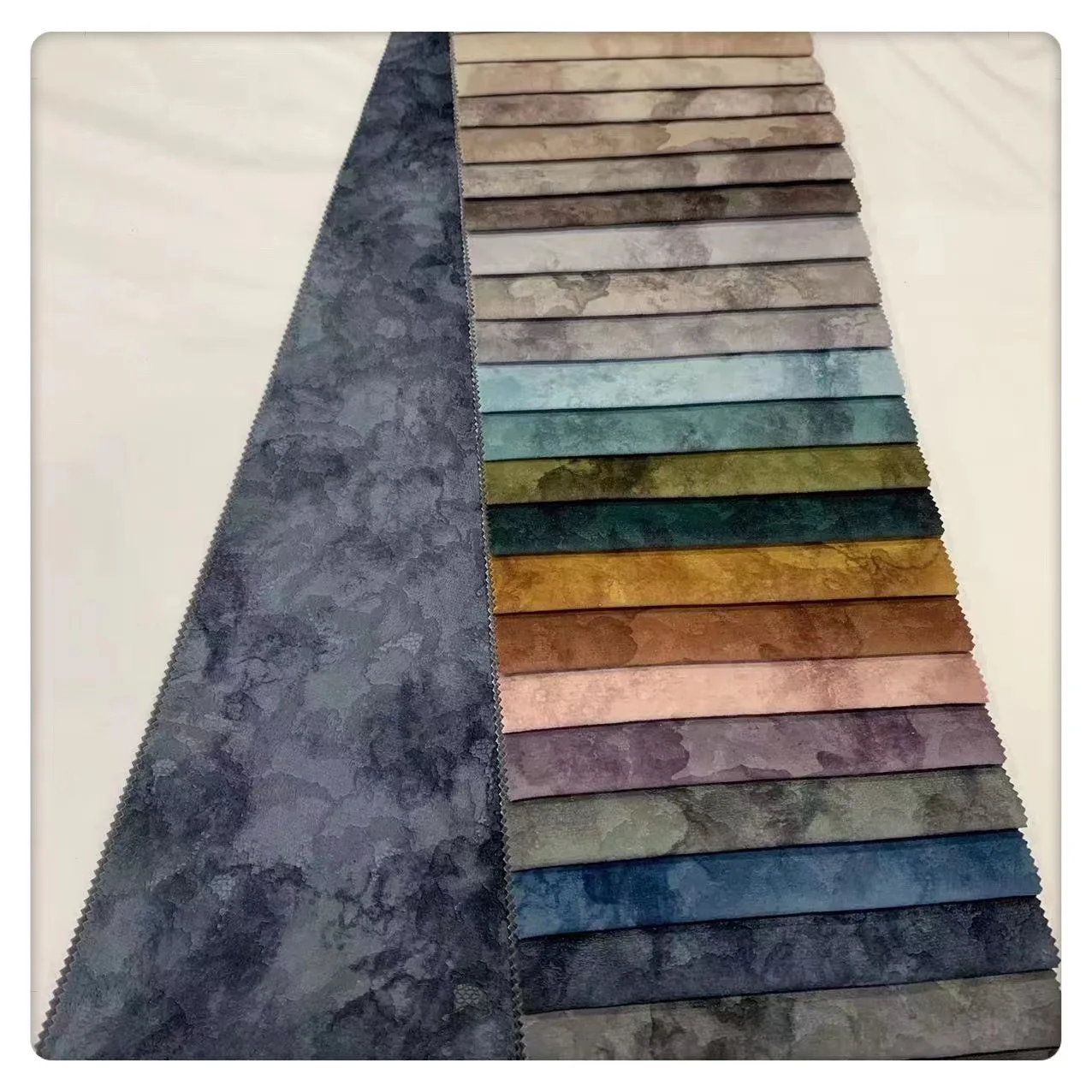 JL23756  mosha Velvet new hot designs Printed embossed Wholesale Sofa Fabric For Home Textile with fleece  Backing