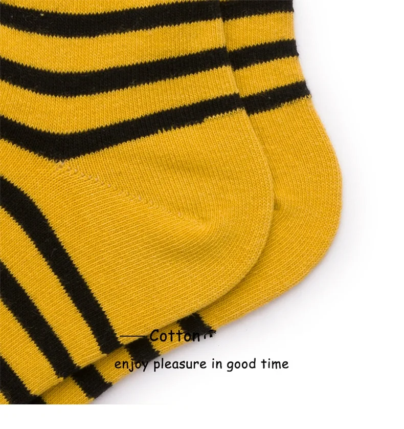 
France style cotton retro strip unisex fun slouch designer socks for women 