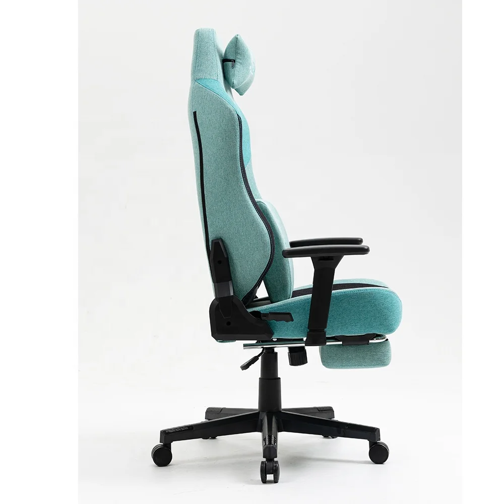Philippines popular china supplier racing gaming chair fabric game chairs Height Adjustable Rocking Mechanism apply home