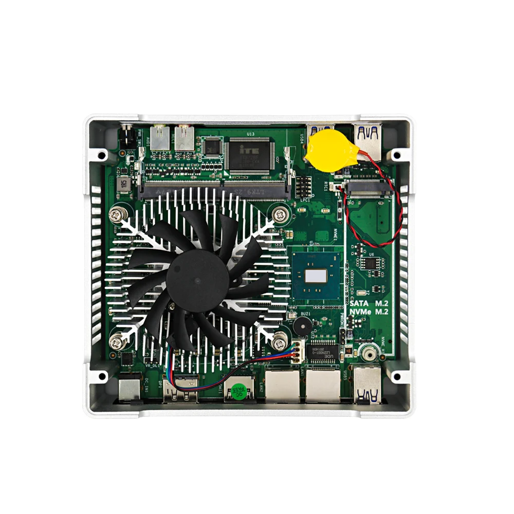 dual ethernet thin client small powerful intel nuc pc i5 i7 10th gen win10/11/linux  Quad Core DP HD 12V with fan gaming mini pc