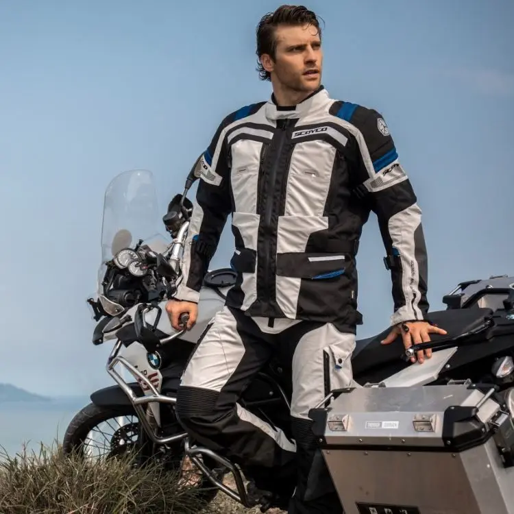 Мотоциклетная куртка JK101 полиэстер уличная одежда для езды на мотоцикле зимний протектор с сертификатом