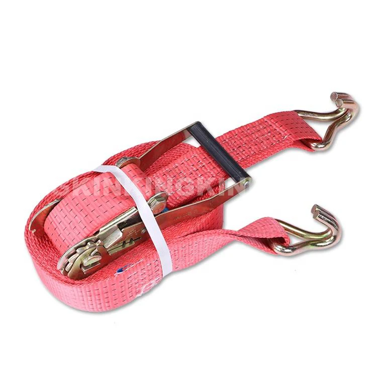 50mm x 10m 5t Heavy Duty Ratchet Tie Down Strap with Double J Hook