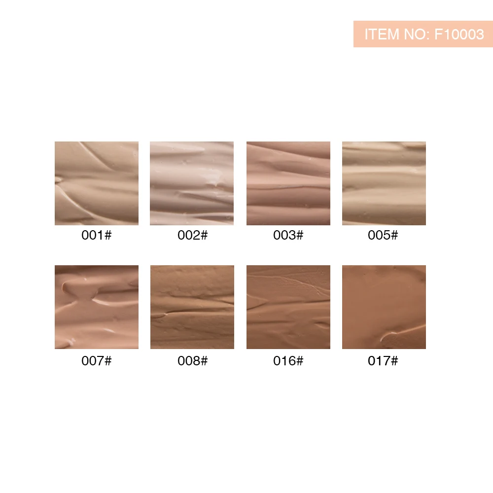 Menow F10003 OEM\ODM private label makeup waterproof Oil control concealer foundation liquid women cosmetics factory wholesale