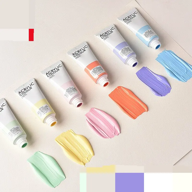 Wholesale 22ml  acrylic pigment set waterproof, sunscreen, and non fading