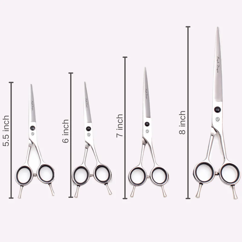 5.5/6/7/8 Inch Custom LOGO Hair Scissors Professional Hair Salon & Pet Haircut Scissors for Personal Or Salon Use Hair Scissors