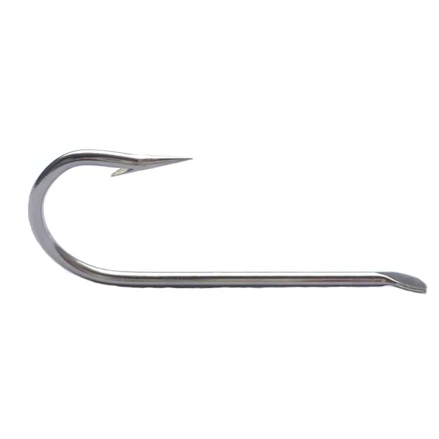 Best Selling High Quality Durable 1220 Barbed Kirby Sea Flatted Fishing Hooks