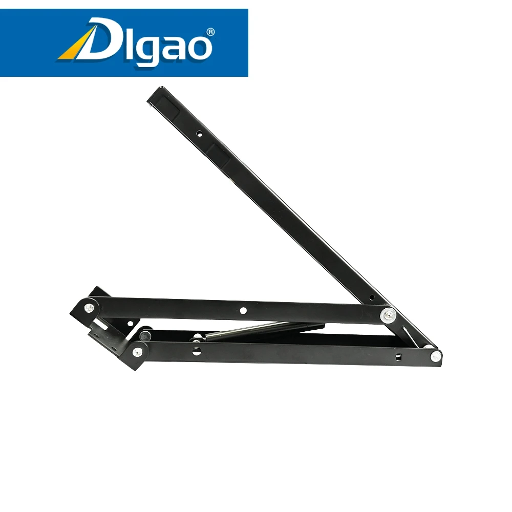 Wholesale Seat Pull Down Stool Bracket Mechanism Black Folding Shoe Cabinet Chair Bracket