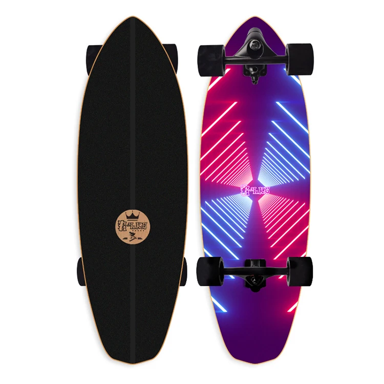 Zhoya Good Quality Surf Skate Truck For Print Custom Roller Skate Board On Sale Skates 4 Wheels