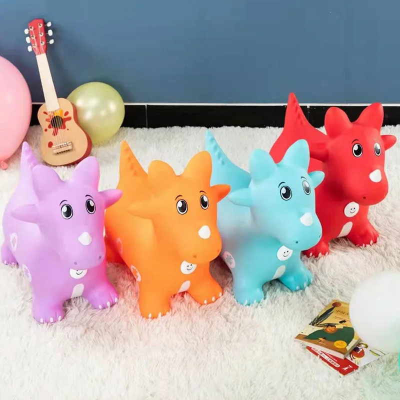 Kids Jumping Animal Toys Inflatable Sports toy Bounce Space Hopper Horse