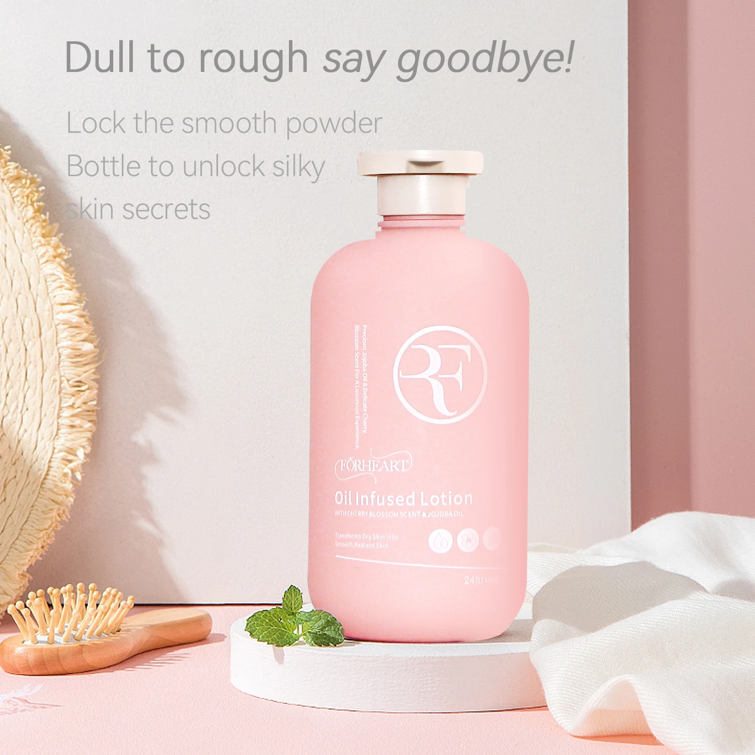 New Arrival stylish Sakura  Whitening Hydrating hyaluronic acid Body Cream Moisturizer Nourish Skin Body Lotion