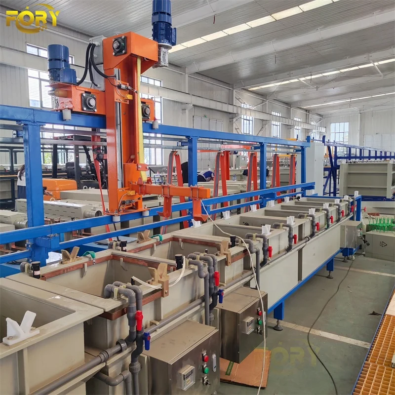 Linyi Fory bath for nickel plating  barrel type zinc plating  electro galvanizing electroplating machine