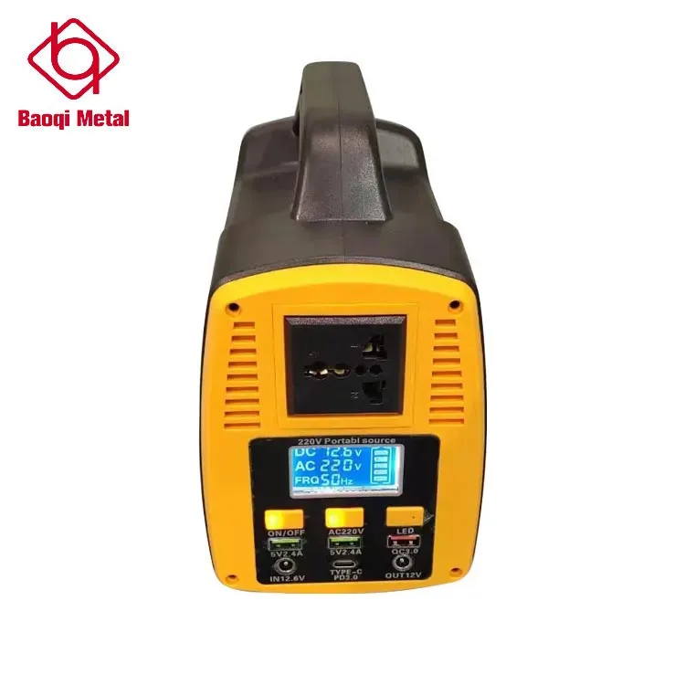 Camping Household Portable Solar Generator 220V 300 Watt Power Station