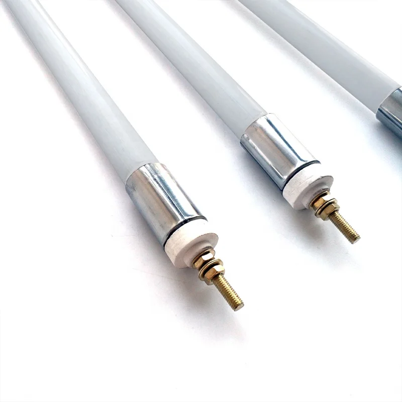 
milky opaque quartz infrared heating tube 