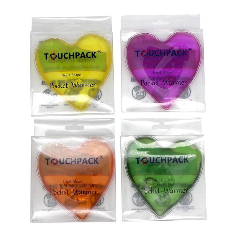 custom size click heat pack keep warm winter click hand warmer reusable gel hand warmer