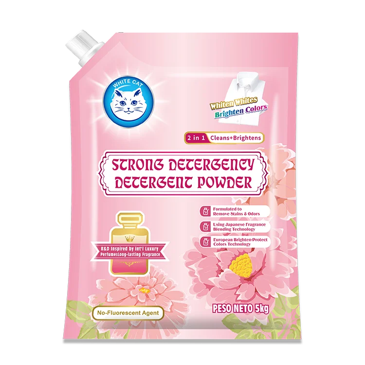 Cheapest high foam surf washing powder bulk laundry detergent soap powder add enzyme and fragrance