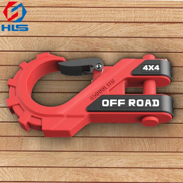 Heavy Duty Drop Forged Towing Winch Hook Clevis Slip Hook for Synthetic Rope Winch Cable ATV UTV