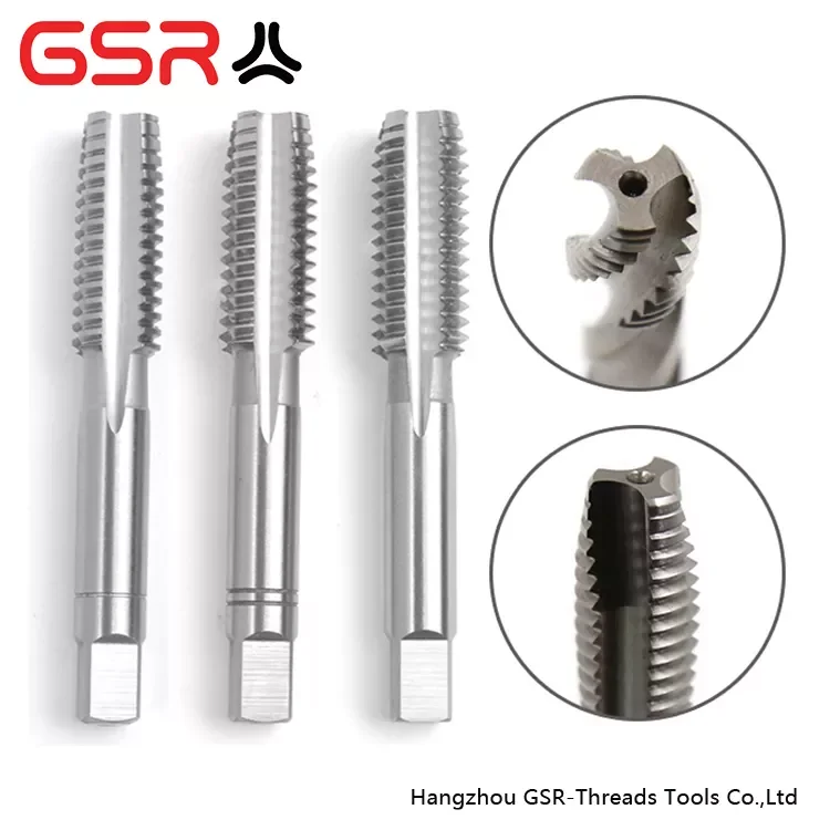 High quality Screw Thread Hand Tap Set M8-M68 Thread Tapping Taps HSS 3pcs DIN352/ANSI