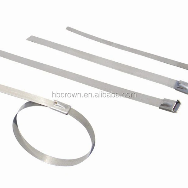 High Quality Ball Lock 304 / 312 Stainless Steel Cable Tie