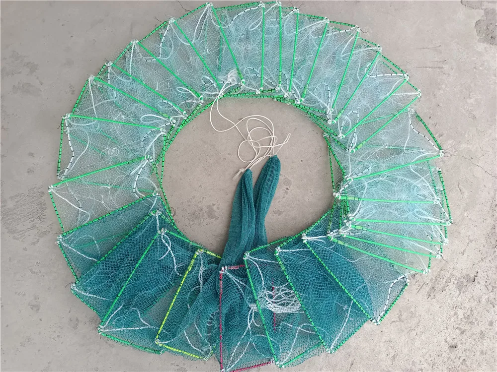 fishing trap with steel frame  22*35CM * 29  frame  9.5meters   4.6  kg  eel trap  fyke  net made in China