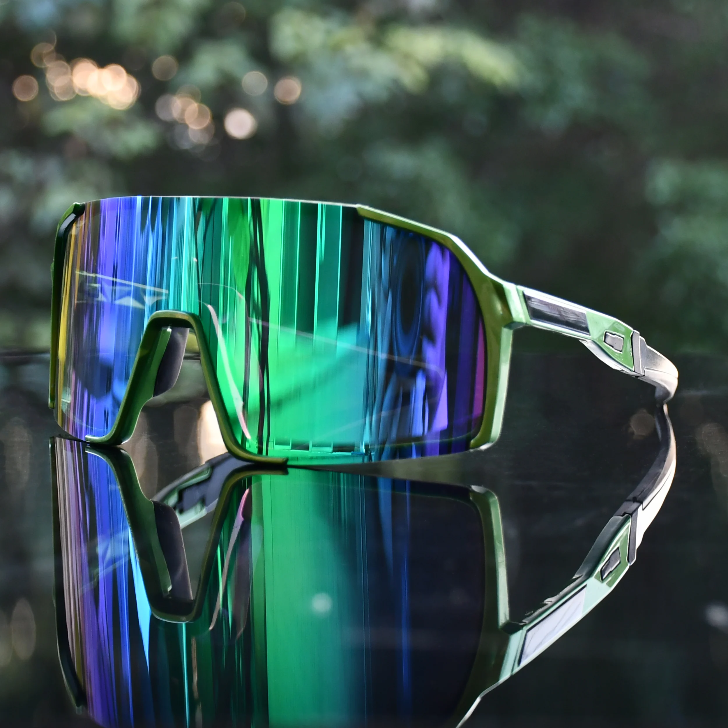 custom logo mens sports cycling mirrored outdoor reasonable price fashionable sunglasses uv400 men polarized sport glasses