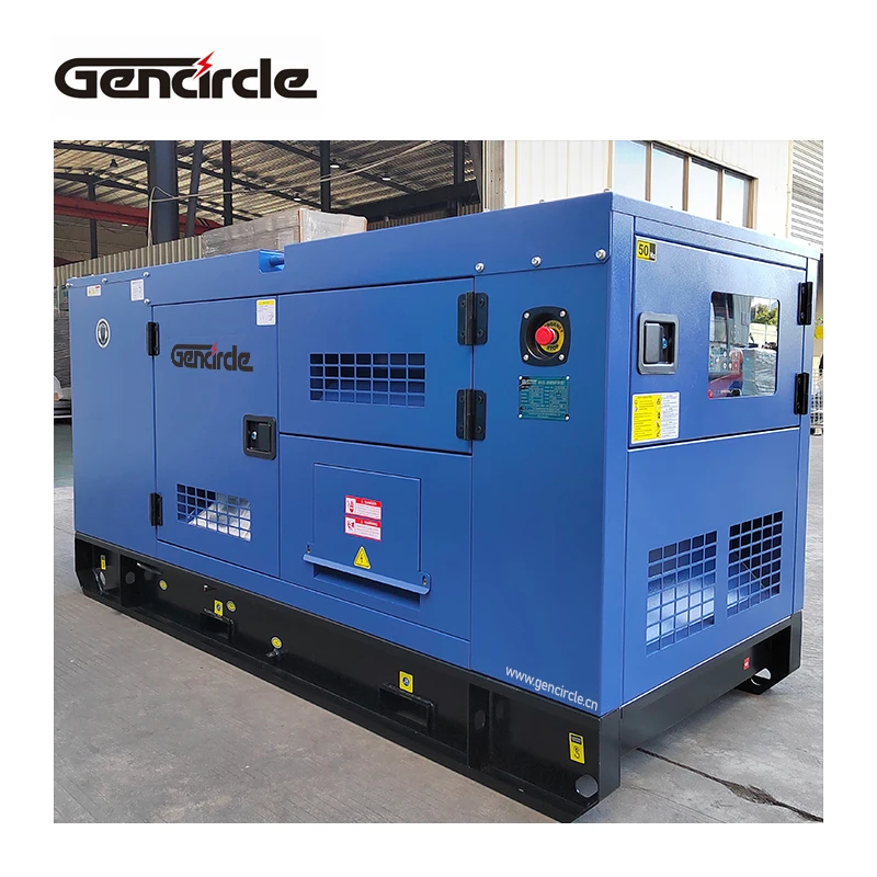 Fast Delivery Power Plant 50/60Hz 20kw 40kw 60kw Soundproof Diesel Generator 3 Phases